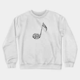 Musical Instrument Note Crewneck Sweatshirt